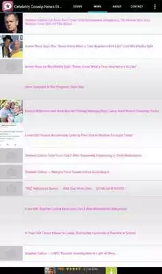 Play Celebrity Gossip News Stream