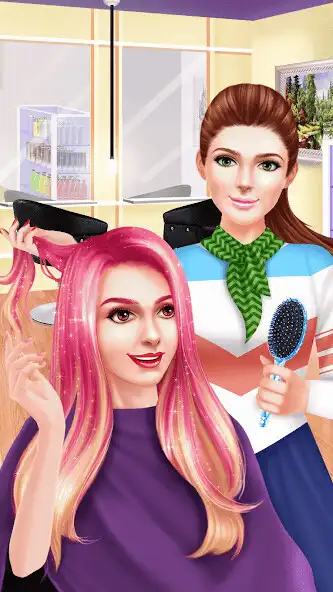 Play Celebrity Hair Style SPA Salon