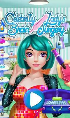 Play Celebrity Ladys Brain Surgery