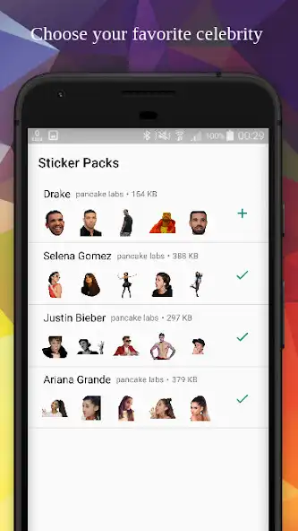 Play Celebrity Sticker Pack  and enjoy Celebrity Sticker Pack with UptoPlay