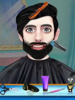 Play Celebrity Stylist Beard Makeover Salon