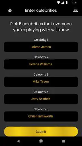Play Celebrity - The Party Game as an online game Celebrity - The Party Game with UptoPlay