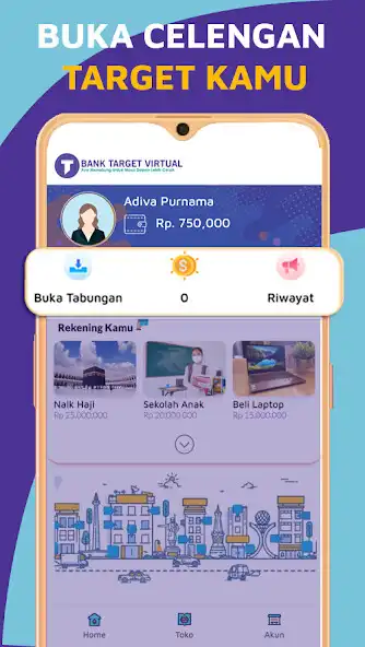 Play Celengan Target - Virtual  and enjoy Celengan Target - Virtual with UptoPlay