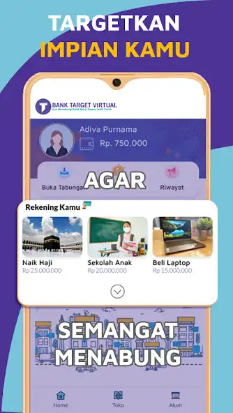 Play Celengan Target - Virtual as an online game Celengan Target - Virtual with UptoPlay