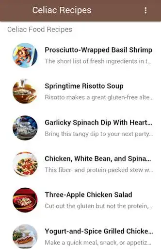 Play Celiac Recipes as an online game Celiac Recipes with UptoPlay