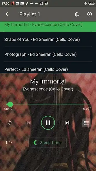 Play Cello Cover 01 as an online game Cello Cover 01 with UptoPlay