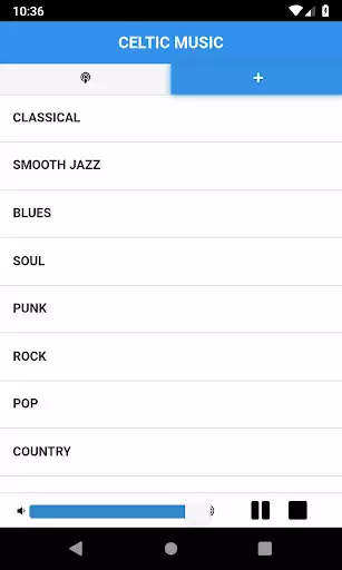 Play Celtic music
