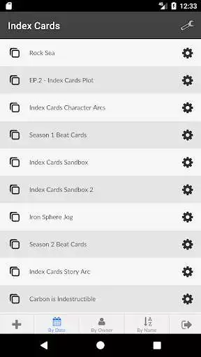 Play Celtx Index Cards