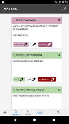 Play Celtx Index Cards