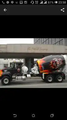 Play Cement Truck Wallpaper