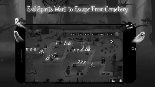 Play Cemetery Gates - Tower Defense as an online game Cemetery Gates - Tower Defense with UptoPlay
