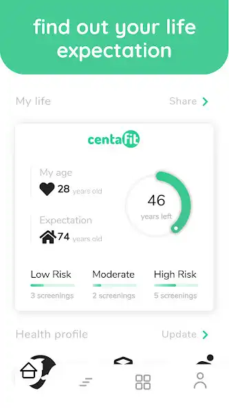 Play Centafit: Health Check, Screen  and enjoy Centafit: Health Check, Screen with UptoPlay