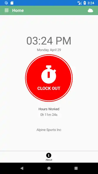 CenterPoint Time Clock online game with UptoPlay