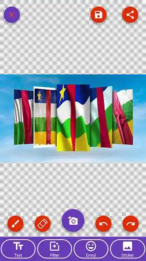 Play Central African Republic Flags, Country Wallpaper as an online game Central African Republic Flags, Country Wallpaper with UptoPlay