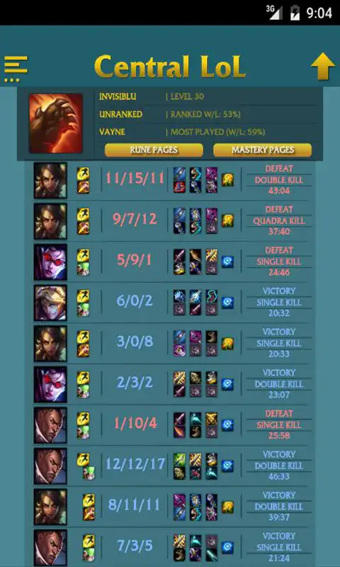 Play Centre for League of Legends