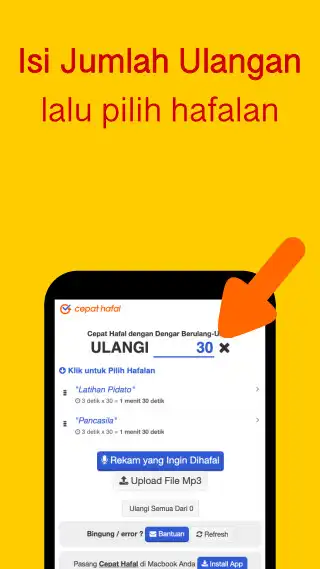 Play Cepat Hafal as an online game Cepat Hafal with UptoPlay