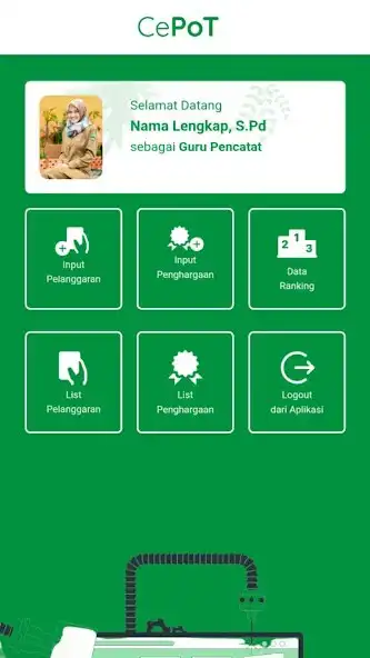 Play CePOT - Cek Poin Terkini as an online game CePOT - Cek Poin Terkini with UptoPlay