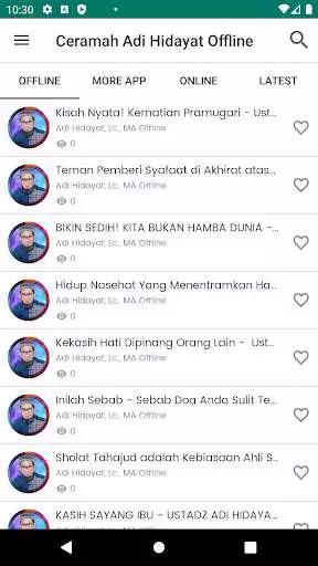 Play Ceramah Adi Hidayat Offline  and enjoy Ceramah Adi Hidayat Offline with UptoPlay
