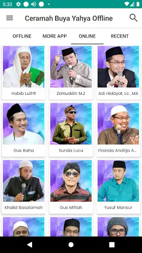 Play Ceramah Buya Yahya Offline as an online game Ceramah Buya Yahya Offline with UptoPlay