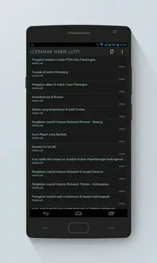 Play Ceramah Habib Lutfi Yahya as an online game Ceramah Habib Lutfi Yahya with UptoPlay