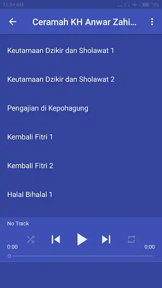 Play Ceramah KH Anwar Zahid Offline 11  and enjoy Ceramah KH Anwar Zahid Offline 11 with UptoPlay
