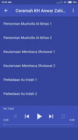 Play Ceramah KH Anwar Zahid Offline 6  and enjoy Ceramah KH Anwar Zahid Offline 6 with UptoPlay