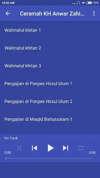 Play Ceramah KH Anwar Zahid Offline 7 as an online game Ceramah KH Anwar Zahid Offline 7 with UptoPlay