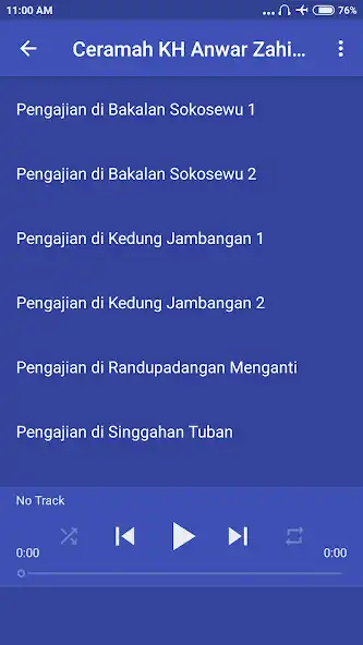 Play Ceramah KH Anwar Zahid Offline 9  and enjoy Ceramah KH Anwar Zahid Offline 9 with UptoPlay