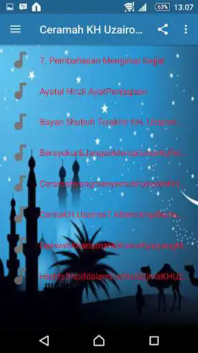 Play APK Ceramah KH Uzairon Lengkap  and enjoy Ceramah KH Uzairon Lengkap with UptoPlay com.prastowo.ceramahkhuzaironlengkap