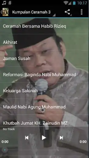 Play Ceramah K. H. Zainudin MZ. as an online game Ceramah K. H. Zainudin MZ. with UptoPlay