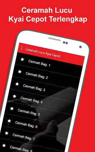 Play APK Ceramah Lucu Kyai Cepot  and enjoy Ceramah Lucu Kyai Cepot with UptoPlay com.aestudio.ceramahlucukyaicepot