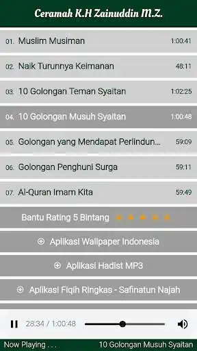Play Ceramah Offline K.H. Zainuddin M.Z. 2 as an online game online Ceramah Offline K.H. Zainuddin M.Z. 2 with UptoPlay com.wamekalabs.ceramahkhzainuddinmz2 Play Ceramah Offline K.H. Zainuddin M.Z. 2 as an online game Ceramah Offline K.H. Zainuddin M.Z. 2 with UptoPlay