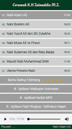 Play Ceramah Offline K.H. Zainuddin M.Z. 3  and enjoy Ceramah Offline K.H. Zainuddin M.Z. 3 with UptoPlay