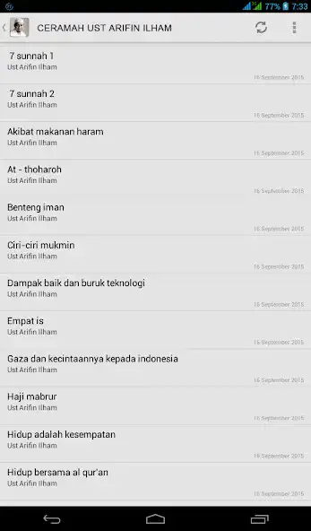 Play Ceramah Ustad Arifin Ilham as an online game online Ceramah Ustad Arifin Ilham with UptoPlay Play Ceramah Ustad Arifin Ilham as an online game Ceramah Ustad Arifin Ilham with UptoPlay