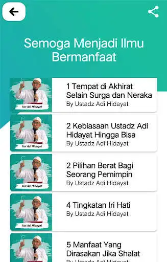 Play Ceramah Ustadz Adi Hidayat  and enjoy Ceramah Ustadz Adi Hidayat with UptoPlay