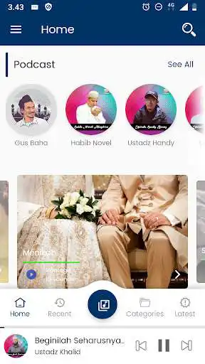 Play Ceramah Ustadz Khalid Basalama as an online game Ceramah Ustadz Khalid Basalama with UptoPlay