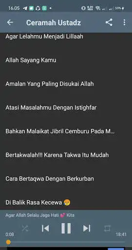 Play Ceramah Ustadz Populer Offline as an online game Ceramah Ustadz Populer Offline with UptoPlay