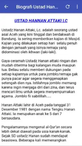 Play APK Ceramah Ust.Hanan-Attaki 2018  and enjoy Ceramah Ust.Hanan-Attaki 2018 with UptoPlay com.andromo.dev658874.app724941