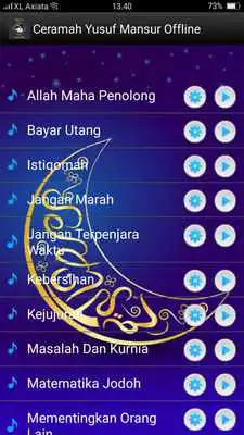 Play Ceramah Yusuf Mansur Offline