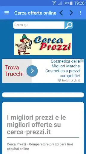 Play Cerca-prezzi: confronta prezzi  and enjoy Cerca-prezzi: confronta prezzi with UptoPlay