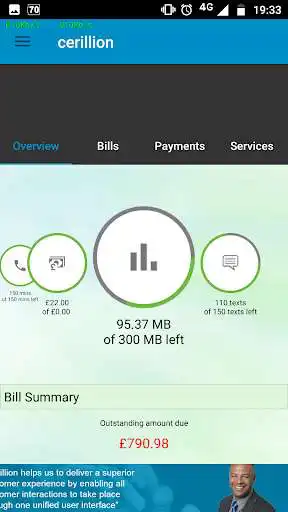 Play Cerillion Mobile App Demonstrator  and enjoy Cerillion Mobile App Demonstrator with UptoPlay