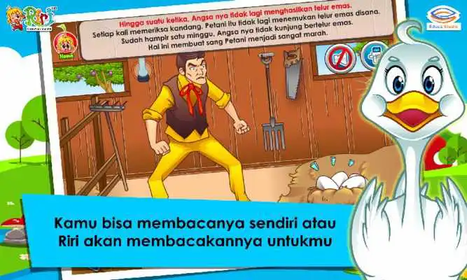 Play Cerita Anak: Angsa dan Telur Emas Play Cerita Anak: Angsa dan Telur Emas