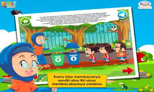 Play Cerita Anak: Bumiku Bebas Sampah as an online game Cerita Anak: Bumiku Bebas Sampah with UptoPlay