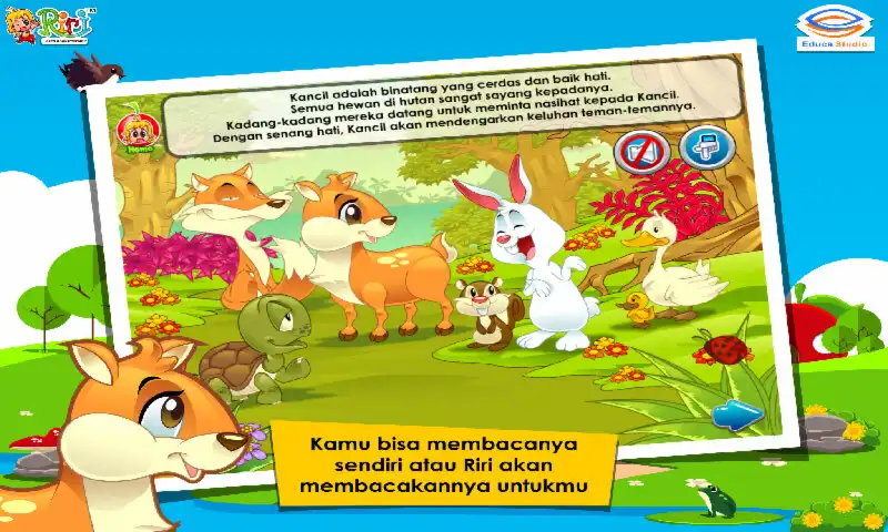 Play Cerita Anak : Kancil dan Buaya as an online game Cerita Anak : Kancil dan Buaya with UptoPlay