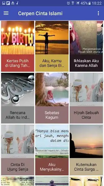 Play Cerpen Cinta Islami Offline  and enjoy Cerpen Cinta Islami Offline with UptoPlay