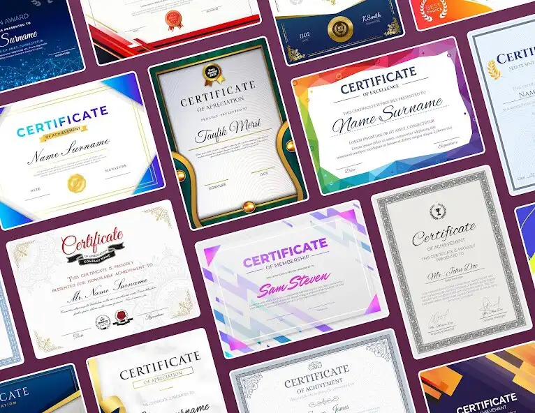 Play Certificate Maker  Designer  and enjoy Certificate Maker  Designer with UptoPlay