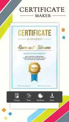Play Certificate Maker