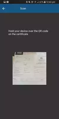 Play Certificate Scanner