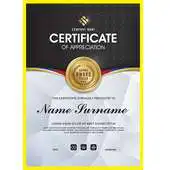 Free play online Certificat maker APK