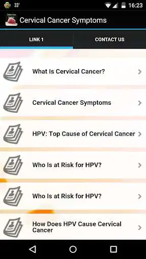 Play Cervical Cancer Symptoms